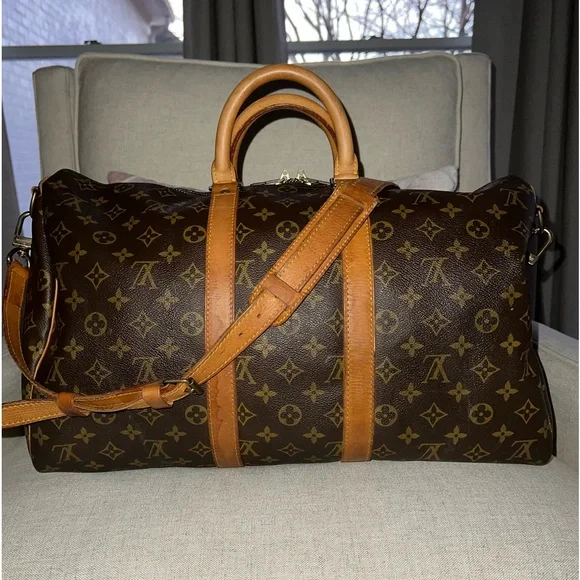 louis vuitton duffle bag poshmark